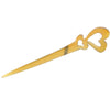 Lady Natural Ox Horn Hair Stick Health Care
