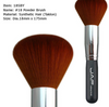 Foundation Brush Eye Shadow Synthetic Make Up Brush Kit